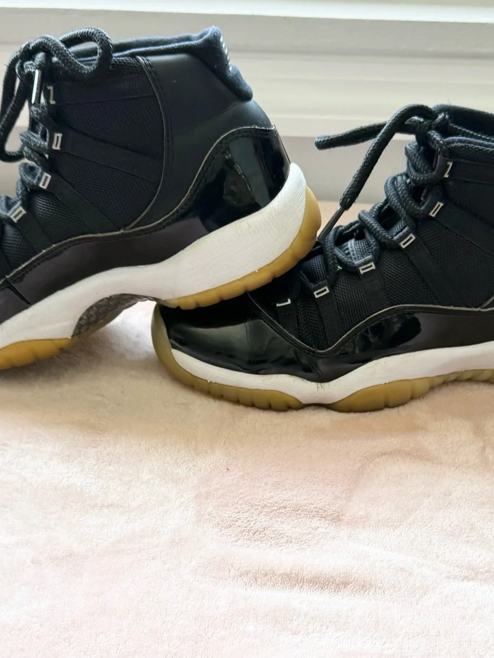 Jordan 11 retro “jubilee” youth 5.5 fits women’s 5-5.5